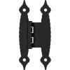 Amerock BPR3406CZ | Cabinet Hinge | 3/8 in (10 mm) Offset Non-Self Closing Face Mount | Champagne Bronze | Kitchen Cabinet Door Hinge | 1 Pair/2 Pack | Functional Hardware(Colonial Black)