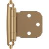 Amerock BPR7629CZ | Face Frame Cabinet Hinge | Variable Overlay Self Closing Face Mount | Champagne Bronze | Kitchen Cabinet Door Hinge | 1 Pair/2 Pack | Functional Hardware(Champagne Bronze)