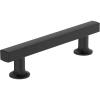 Amerock Corp BP37111CZ Everett Appliance Pull, 18 in (457 mm) Center-to-Center, Champagne Bronze(Matte Black)