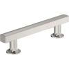 Amerock Corp BP37111CZ Everett Appliance Pull, 18 in (457 mm) Center-to-Center, Champagne Bronze(Polished Nickel)