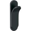 Amerock HBX37012MB | Unison Single Prong Decorative Wall Hook | Matte Black Hook for Coats, Hats, Backpacks, Bags | Hooks for Bathroom, Bedroom, Closet, Entryway, Laundry Room, Office(Matte Black)