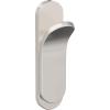 Amerock HBX37012MB | Unison Single Prong Decorative Wall Hook | Matte Black Hook for Coats, Hats, Backpacks, Bags | Hooks for Bathroom, Bedroom, Closet, Entryway, Laundry Room, Office(Polished Nickel)