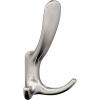 Amerock HBX37013CZ | Finesse Triple Prong Decorative Wall Hook | Champagne Bronze Hook for Coats, Hats, Backpacks, Bags | Hooks for Bathroom, Bedroom, Closet, Entryway, Laundry Room, Office(Polished Nickel)