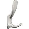 Amerock HBX37013CZ | Finesse Triple Prong Decorative Wall Hook | Champagne Bronze Hook for Coats, Hats, Backpacks, Bags | Hooks for Bathroom, Bedroom, Closet, Entryway, Laundry Room, Office(Satin Nickel)