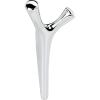 Amerock HBX37016G10 | Kodiak Triple Prong Decorative Wall Hook | Satin Nickel Hook for Coats, Hats, Backpacks, Bags | Hooks for Bathroom, Bedroom, Closet, Entryway, Laundry Room, Office(Chrome)