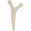 Amerock HBX37016G10 | Kodiak Triple Prong Decorative Wall Hook | Satin Nickel Hook for Coats, Hats, Backpacks, Bags | Hooks for Bathroom, Bedroom, Closet, Entryway, Laundry Room, Office(Golden Champagne)