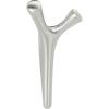 Amerock HBX37016G10 | Kodiak Triple Prong Decorative Wall Hook | Satin Nickel Hook for Coats, Hats, Backpacks, Bags | Hooks for Bathroom, Bedroom, Closet, Entryway, Laundry Room, Office(Satin Nickel)