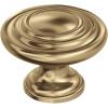 Amerock Inspirations 1-5/16 inch (33mm) Diameter Oil-Rubbed Bronze Cabinet Knob – 10 Pack(Champagne Bronze)