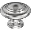 Amerock Inspirations 1-5/16 inch (33mm) Diameter Oil-Rubbed Bronze Cabinet Knob – 10 Pack(Polished Chrome)
