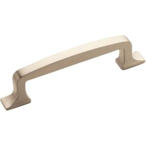 Amerock | Appliance Pull | Black Bronze | 18 inch (457 mm) Center to Center | Westerly | 1 Pack | Drawer Pull | Drawer Handle | Cabinet Hardware(Satin Nickel)