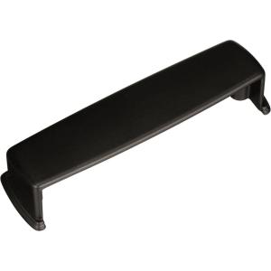 Amerock | Cabinet Cup Pull | Black Bronze | 3-3/4 inch (96 mm) Center to Center | Kane | 1 Pack | Drawer Pull | Drawer Handle | Cabinet Hardware(Black Bronze)
