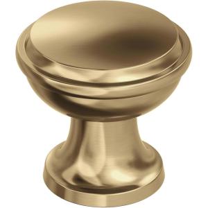 Amerock | Cabinet Knob | Black Bronze | 1-3/16 inch (30 mm) Diameter | Westerly | 1 Pack | Drawer Knob | Cabinet Hardware(Champagne Bronze)