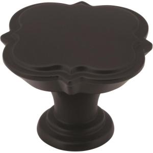Amerock | Cabinet Knob | Black Bronze | 1-3/4 inch (44 mm) Diameter | Grace Revitalize | 1 Pack | Drawer Knob | Cabinet Hardware(Black Bronze)