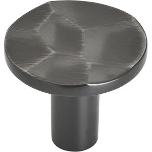 Amerock | Cabinet Knob | Golden Champagne | 1-3/16 inch (30 mm) Diameter | Kamari | 1 Pack | Drawer Knob | Cabinet Hardware(Gunmetal)