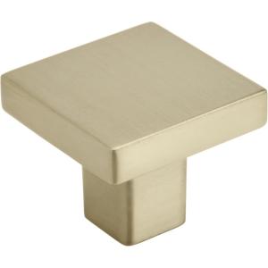 Amerock | Cabinet Knob | Golden Champagne | 1-3/16 inch (30 mm) Length | Monument | 1 Pack | Drawer Knob | Cabinet Hardware(Golden Champagne)