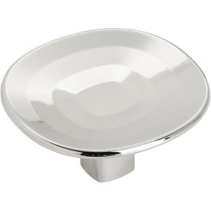 Amerock | Cabinet Knob | Golden Champagne | 1-9/16 inch (40 mm) Diameter | Concentric | 1 Pack | Drawer Knob | Cabinet Hardware(Polished Nickel)