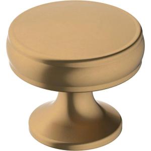Amerock | Cabinet Knob | Oil Rubbed Bronze | 1-1/4 inch (32 mm) Diameter | Renown | 1 Pack | Drawer Knob | Cabinet Hardware(Champagne Bronze)