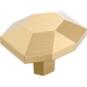 Amerock | Cabinet Knob | Oil Rubbed Bronze | 2-1/2 inch (64 mm) Length | St. Vincent | 1 Pack | Drawer Knob | Cabinet Hardware(Champagne Bronze)