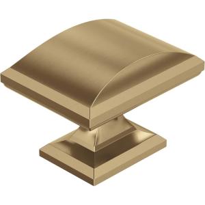Amerock | Cabinet Knob |Champagne Bronze | 1-1/2 in (38 mm) Length Drawer Knob | Candler | Kitchen and Bath Hardware | Furniture Hardware(Champagne Bronze)