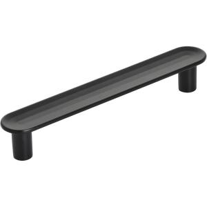 Amerock | Cabinet Pull | Golden Champagne | 3-3/4 inch (96 mm) Center to Center | Concentric | 1 Pack | Drawer Pull | Drawer Handle | Cabinet Hardware(Matte Black)