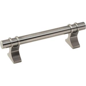 Amerock | Cabinet Pull | Golden Champagne | 6-5/16 inch (160 mm) Center to Center | Davenport | 1 Pack | Drawer Pull | Drawer Handle | Cabinet Hardware(Gunmetal)