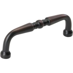Amerock | Cabinet Pull | Matte Black | 3 inch (76 mm) Center to Center | Everyday Heritage | 1 Pack | Drawer Pull | Drawer Handle | Cabinet Hardware(Oil Rubbed Bronze)