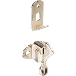 Amerock | Flex Elbow Cabinet Catch | Zinc | 1-1/8 inch (29 mm) Length | 1 Pack | Door Catch | Cabinet Door Latch