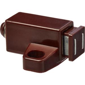 Amerock | Touch Cabinet Catch | Brown | 1-11/16 inch (43 mm) Length | 1 Pack | Door Catch | Cabinet Door Latch