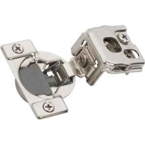 Amerock 2 Pack 1-1/4 inch Overlay Soft-Closing Compact Concealed Hinge for Face Frame Cabinet, 105-degree Opening Angle with 3-Way adjustability(1-1/4 Inch Overlay)