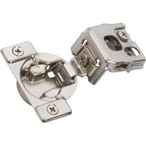 Amerock 2 Pack 1-1/4 inch Overlay Soft-Closing Compact Concealed Hinge for Face Frame Cabinet, 105-degree Opening Angle with 3-Way adjustability(1-1/4 inch (32mm) Overlay)