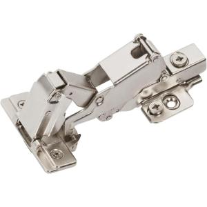 Amerock 2 Pack Full Overlay 165 Degree Lazy Susan Bi-Fold Door Self-Closing Concealed Hinge for Frameless Cabinet(165 Degree Frameless)