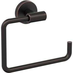 Amerock BH26541ORB | Oil Rubbed Bronze Towel Ring | 6-7/16 in (164 mm) Length Towel Holder | Arrondi | Hand Towel Holder for Bathroom Wall | Small Kitchen | Bath Accessories