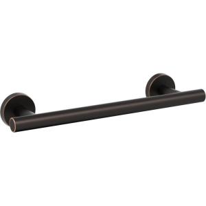 Amerock BH26546MB | Matte Black Towel Bar | 9 in (229 mm) Towel Rack | Arrondi | Bathroom Towel Holder | Bathroom Hardware | Bath Accessories(Oil Rubbed Bronze)