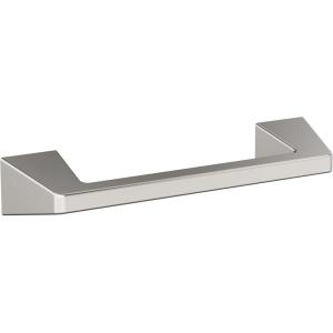 Amerock BH36003CZ | Champagne Bronze Towel Bar | 18 in (457 mm) Towel Rack | Blackrock | Bathroom Towel Holder | Bathroom Hardware | Bath Accessories(Polished Nickel)
