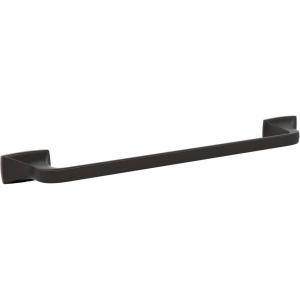 Amerock BH3601426 | Chrome Towel Bar | 24 in (610 mm) Towel Rack | Highland Ridge | Bathroom Towel Holder | Bathroom Hardware | Bath Accessories(Oil Rubbed Bronze)