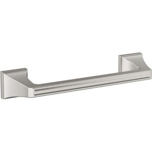 Amerock BH36024BBZ | Golden Champagne Towel Bar | 24 in (610 mm) Towel Rack | Mulholland | Bathroom Towel Holder | Bathroom Hardware | Bath Accessories(Brushed Nickel)