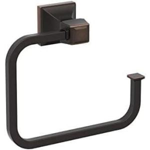 Amerock BH36024BBZ | Golden Champagne Towel Bar | 24 in (610 mm) Towel Rack | Mulholland | Bathroom Towel Holder | Bathroom Hardware | Bath Accessories(Oil Rubbed Bronze)