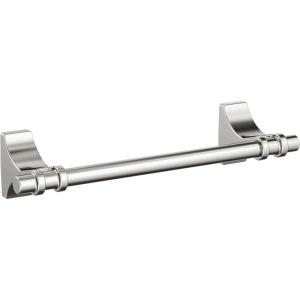 Amerock BH36050MB | Matte Black Double Robe Hook | 2-15/16 in. (75 mm) Length Towel Holder | Davenport | Towel Hook for Bathroom | Bathroom Hardware | Bath Accessories(Polished Nickel)