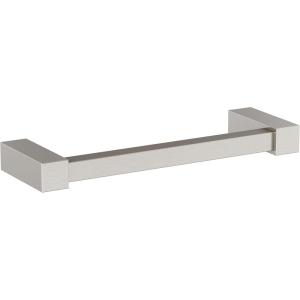 Amerock BH36081BBZ | Golden Champagne Single Post Toilet Paper Holder | 5-7/8 in. (149 mm) Length Toilet Tissue Holder | Monument | Bath Tissue Holder | Bathroom Hardware | Bath Accessories(Brushed Nickel)
