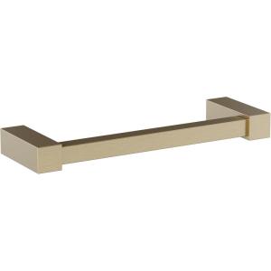 Amerock BH36081BBZ | Golden Champagne Single Post Toilet Paper Holder | 5-7/8 in. (149 mm) Length Toilet Tissue Holder | Monument | Bath Tissue Holder | Bathroom Hardware | Bath Accessories(Golden Champagne)