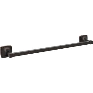 Amerock BH36091CZ | Champagne Bronze Single Post Toilet Paper Holder | 7-1/16 in. (179 mm) Length Toilet Tissue Holder | Stature | Bath Tissue Holder | Bathroom Hardware | Bath Accessories(Oil Rubbed Bronze)