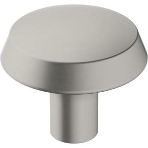 Amerock BP36843FB BP36843 Premise 1-1/4 Inch Mushroom Cabinet Knob(Satin Nickel)