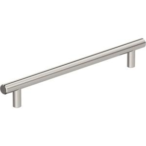 Amerock BP54026CZ | Champagne Bronze Appliance Pull | 24 inch (610mm) Center-to-Center Cabinet Handle | Bar Pulls | Furniture Hardware(Satin Nickel)
