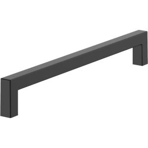 Amerock BP54046CZ | Champagne Bronze Appliance Pull | 18 inch (457mm) Center-to-Center Cabinet Handle | Monument | Furniture Hardware(Matte Black)
