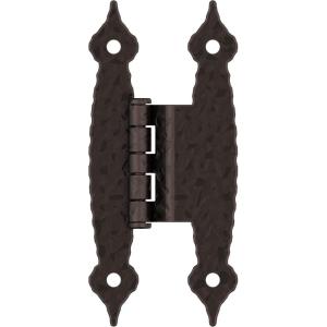 Amerock BPR3406CZ | Cabinet Hinge | 3/8 in (10 mm) Offset Non-Self Closing Face Mount | Champagne Bronze | Kitchen Cabinet Door Hinge | 1 Pair/2 Pack | Functional Hardware(Oil Rubbed Bronze)