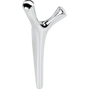 Amerock HBX37016G10 | Kodiak Triple Prong Decorative Wall Hook | Satin Nickel Hook for Coats, Hats, Backpacks, Bags | Hooks for Bathroom, Bedroom, Closet, Entryway, Laundry Room, Office(Chrome)