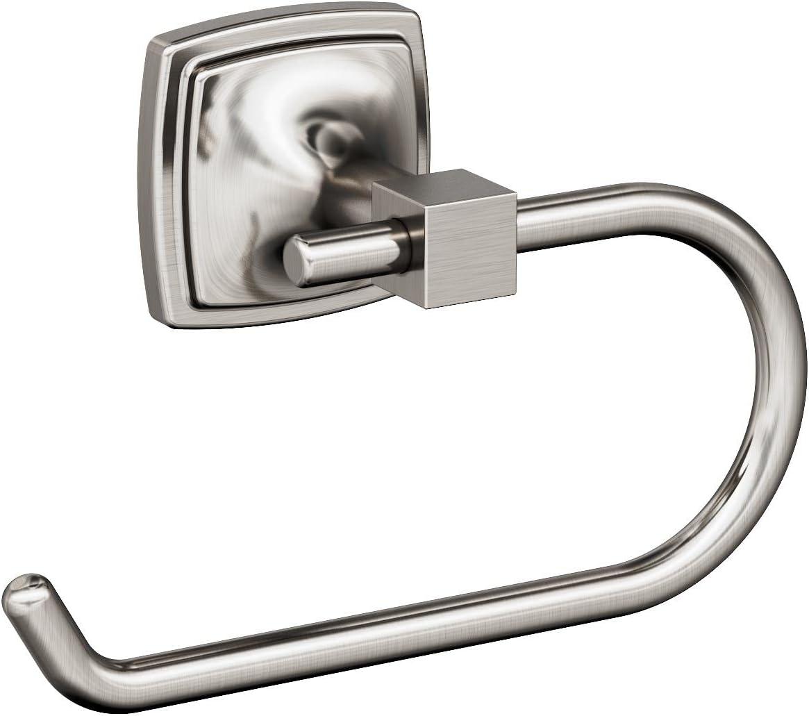 imageAmerock Brushed Nickel Stature Towel Bar 24 inch 610 mm 4 Piece Bathroom Accessories Set