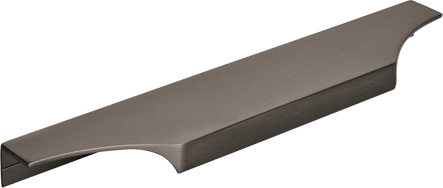 imageAmerock Cabinet Edge Pull Satin Nickel 4916 inch 116 mm Center to Center Extent 1 Pack Drawer Pull Drawer Handle Cabinet HardwareBlack Chrome