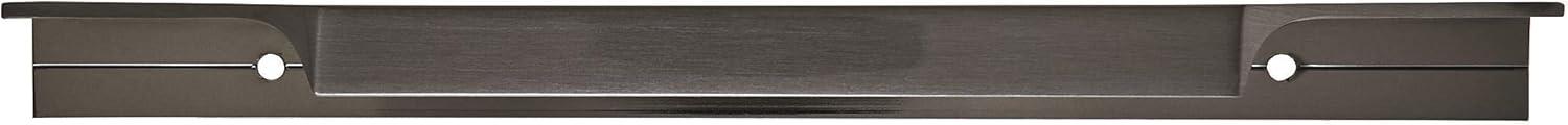 imageAmerock Cabinet Edge Pull Satin Nickel 4916 inch 116 mm Center to Center Extent 1 Pack Drawer Pull Drawer Handle Cabinet HardwareBlack Chrome