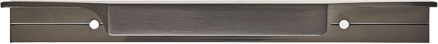 imageAmerock Cabinet Edge Pull Satin Nickel 4916 inch 116 mm Center to Center Extent 1 Pack Drawer Pull Drawer Handle Cabinet HardwareBlack Chrome